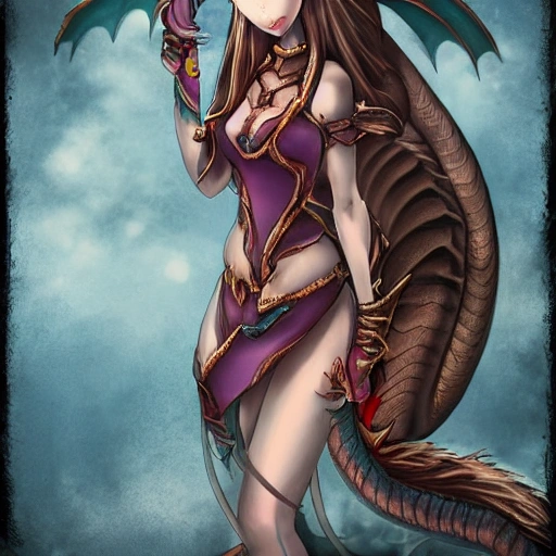 1girl dragon 