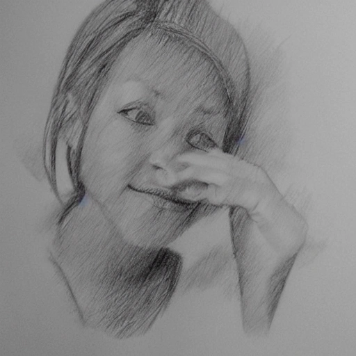 , Pencil Sketch, 3D