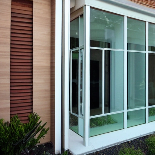 architecture exterior,glass curtain,100 miter high,Kuhas style, 3D