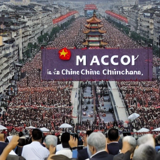 macron as Chinese