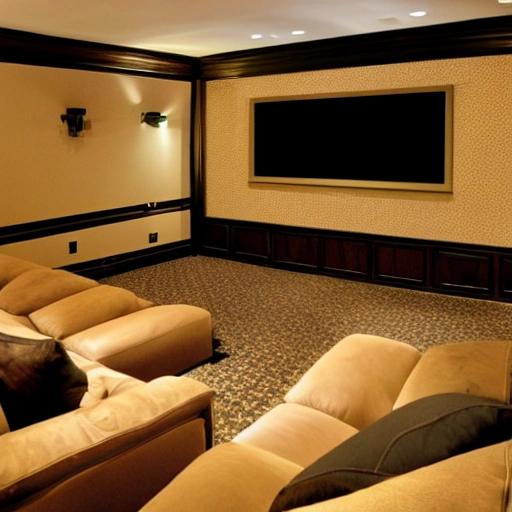 house interior home theatre
