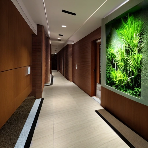biophilic design foyer
