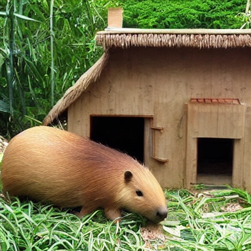 capybara themed house
