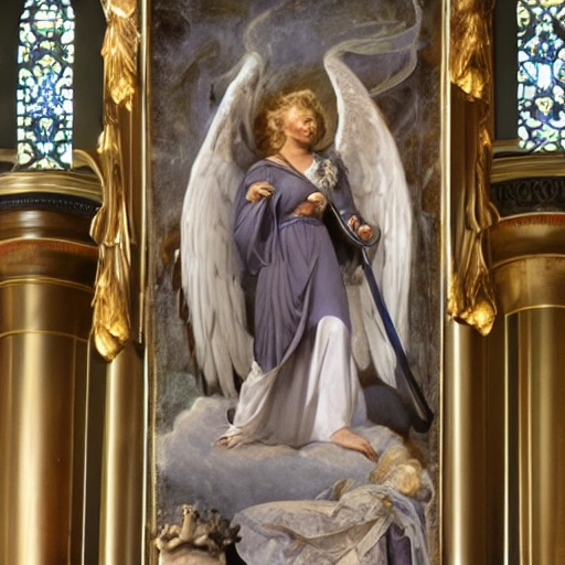 Seraphim, cherubim and thrones