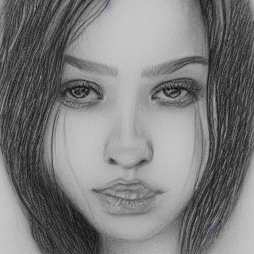 Beautiful soul, Pencil Sketch - Arthub.ai