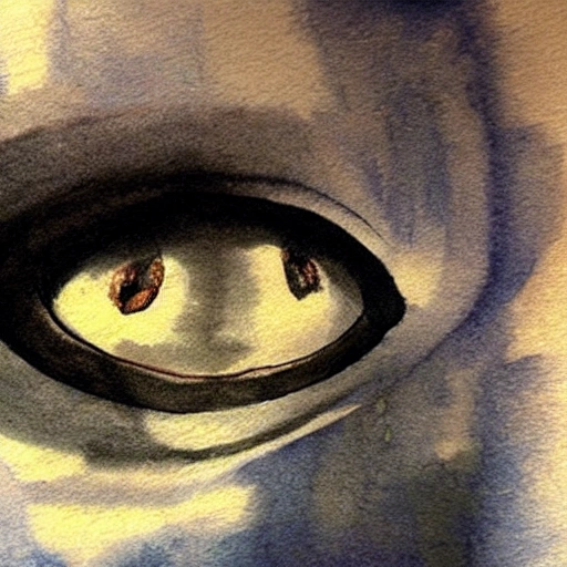 Eyes, Water Color