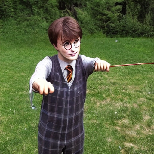 harry potter is fishing