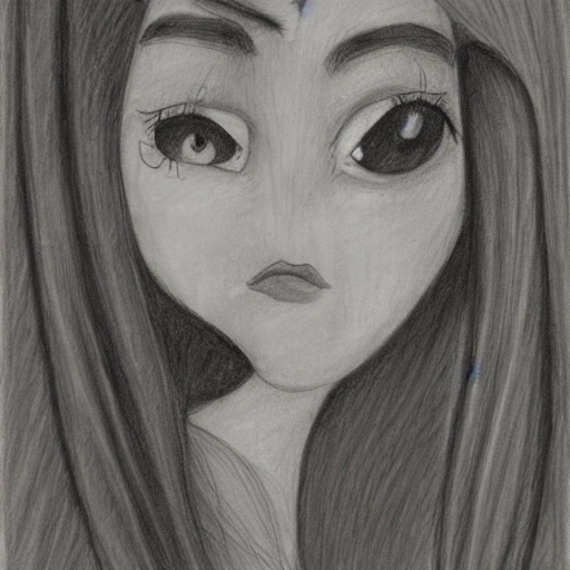 llorona
, Cartoon, Pencil Sketch