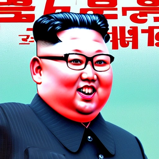 , 3D ， Kim Jong Un 