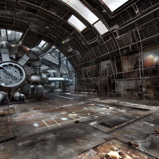 The Refueling Station: Generate an image of an abandoned refueling station, hovering above the turbulent, dark clouds of a gas giant planet. The station is designed to refuel spacecraft and has large fuel storage tanks connected to a network of pipelines and hoses. The abandoned base is surrounded by a dense, thick mist, and the image should convey a sense of isolation and desolation. The station should feature intricate details such as rusted metal grates, leaking pipes, and discarded equipment.

