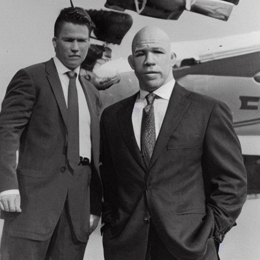 prisident dana white，muscle and young