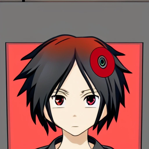 silhouette head boy anime avatar image Stock Vector Image & Art - Alamy