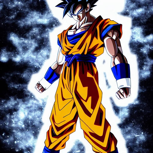 Goku ssj blue, anime, ball, dragon super, HD phone wallpaper