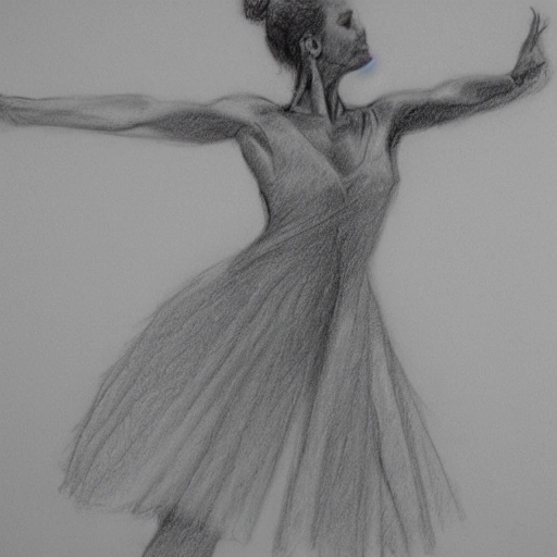 danse , Pencil Sketch