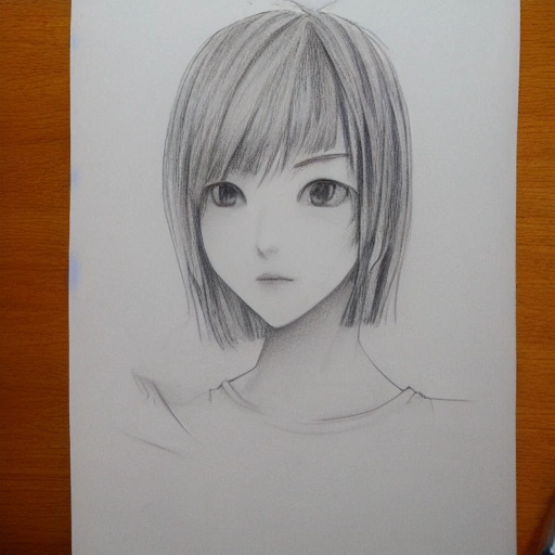 工人, Pencil Sketch