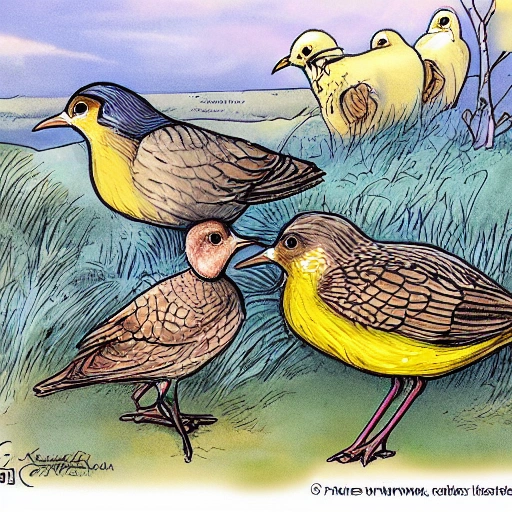 aves de colombia realista, Cartoon