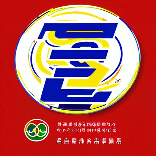 Circular logo design: The logo of the second Track and Field Meet of Yuncheng Vocational Student Technical University. Requirements: The text appeared in the logo is displayed in Chinese, reflecting the youth, vitality, spirit of striving and the Olympic faster, higher, stronger spirit, concise, beautiful graphics, style: watercolor
