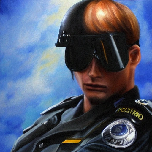 Photorealistic, 3D, Oil Painting, Leon s. Kennedy with police suit, from bolivia 