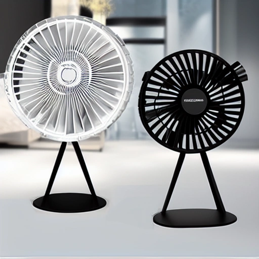 Folded folding fan，The fan head is a bent barbell，The fan consists of the luxury brand name.