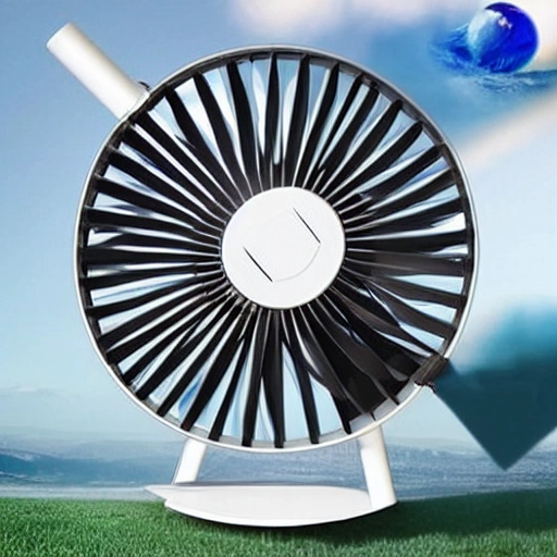 Folded folding fan，The fan head is a bent barbell，The fan consists of the luxury brand name.