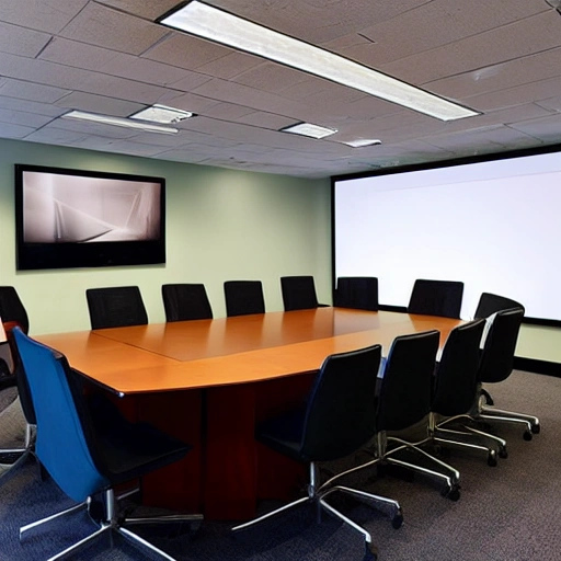 A meeting room