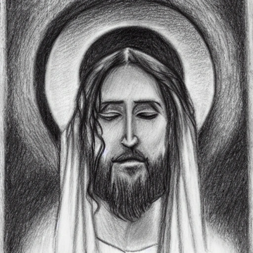 Jesus returns. Especially in that time of the year it makes sense to look out for him!
, Pencil Sketch