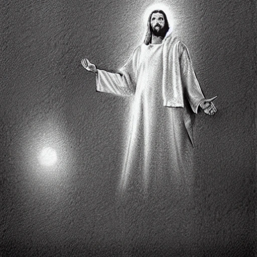 Jesus returns. Especially in that time of the year it makes sense to look out for him!
, Pencil Sketch, 3D