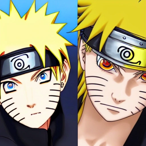 naruto beautiful eyes blonde hair