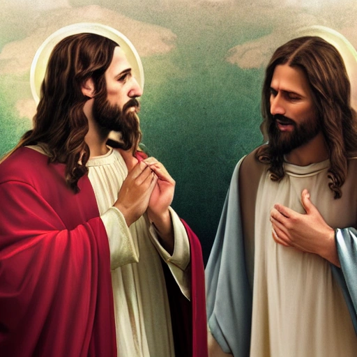 Jesus Christ ,cinematic style, color, 8k, portrait, realistic style, looking and talking to camera in front , --ar 9:16