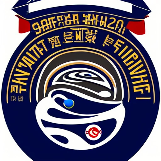 The emblem, which is circular in shape, is designed for the second sports meeting of Yun Cheng Vocational and Technical College. It should meet the requirements of contemporary art aesthetics, with a strong sense of the times; it should have beautiful and concise graphics, complete and coordinated composition, new and unique form, precise connotation with symbolic meaning, perfect form, easy to understand and remember, and easy to promote. The emblem is themed "Youthful vitality and progress", reflecting the spirit of "Faster, Higher, Stronger" of 
the current sports meeting, while incorporating the characteristics of competitive sports., Water Color