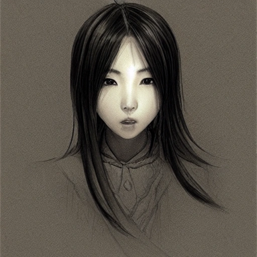 一颗红心的特朗普, Pencil Sketch