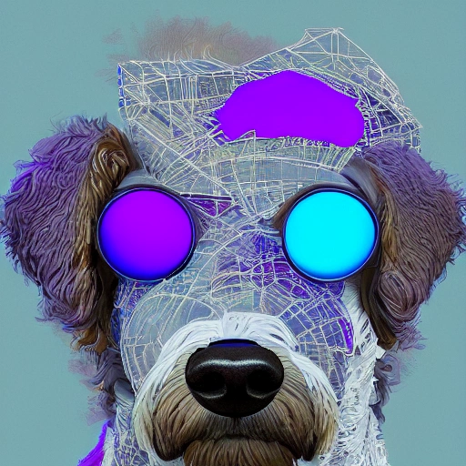 a beautiful portrait of a cute cyberpunk golden doodle dog by sandra chevrier and greg rutkowski and wlop, purple blue color scheme, high key lighting, volumetric light, digital art, highly detailed, fine detail, intricate, ornate, complex, octane render, unreal engine, photorealistic
{
"seed": "952657596",
"model": "stable-diffusion",
"width": 512,
"height": 768
}
