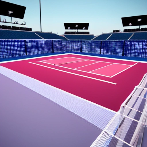 arena concert with a tennis court
, 3D