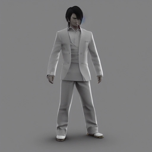  yakuza character, 3D