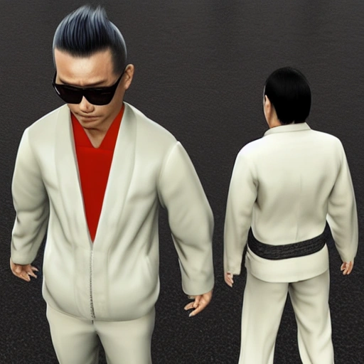 yakuza, japan, 3D 