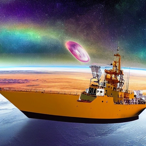 bolivian ship exploring space, Trippy