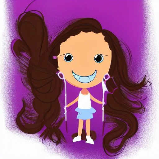 Girl, Cartoon