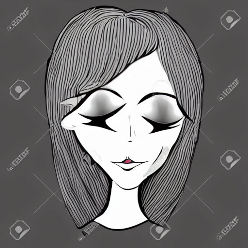 women vector her hair on her face
, 3D, Trippy, Cartoon