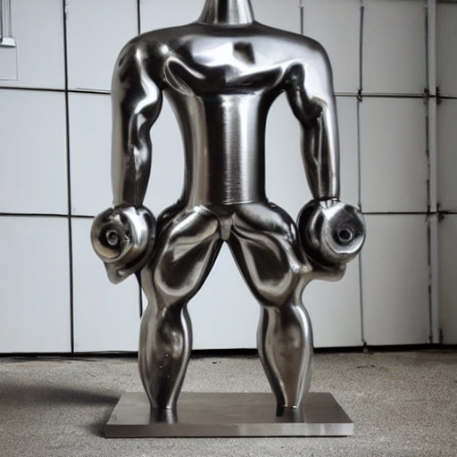 strongman made of stainless steel