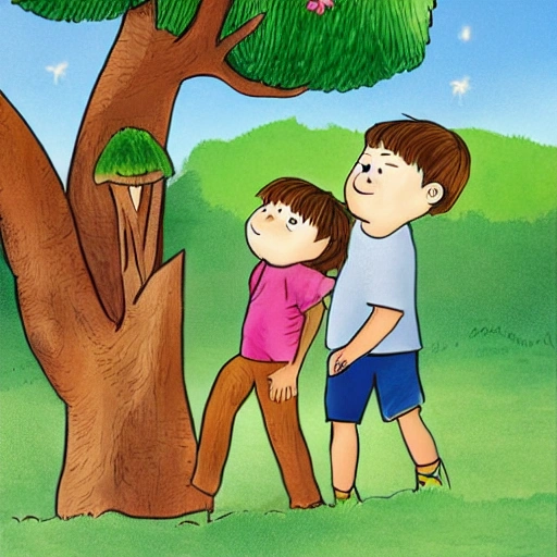 "El árbol parlante". Los niños se encuentran con un árbol que puede hablar y les cuenta historias sobre el jardín encantado.
, Cartoon