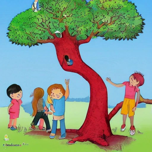 "El árbol parlante". Los niños se encuentran con un árbol que puede hablar y les cuenta historias sobre el jardín encantado.
, Cartoon