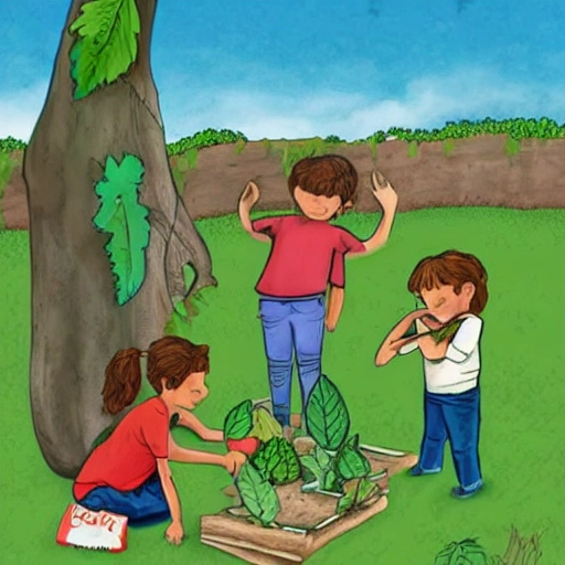  "La planta que cura". Los niños encuentran una planta con el poder de curar cualquier enfermedad.
, Cartoon