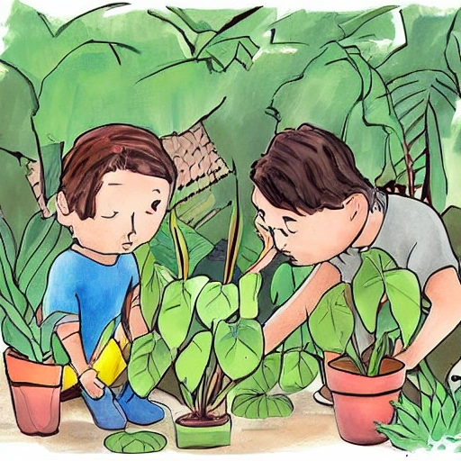  "La planta que cura". Los niños encuentran una planta con el poder de curar cualquier enfermedad.
, Cartoon