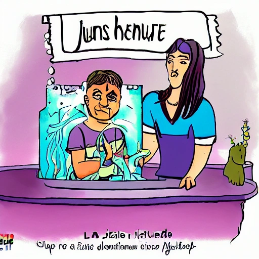 "La fuente de la juventud". Los niños descubren una fuente con agua que tiene el poder de rejuvenecer.
, Cartoon