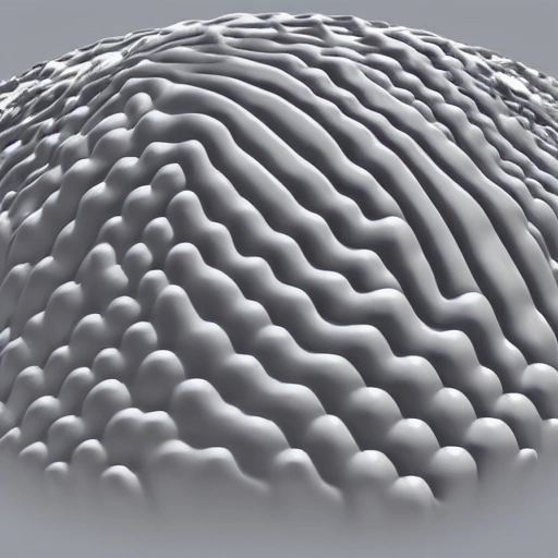 electron clouds induced steric hindrance surface, 3D