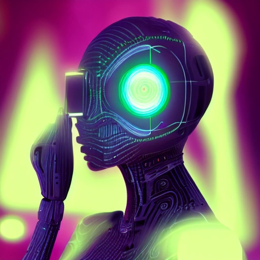 artificial intelligence,
women.futuristic,4k