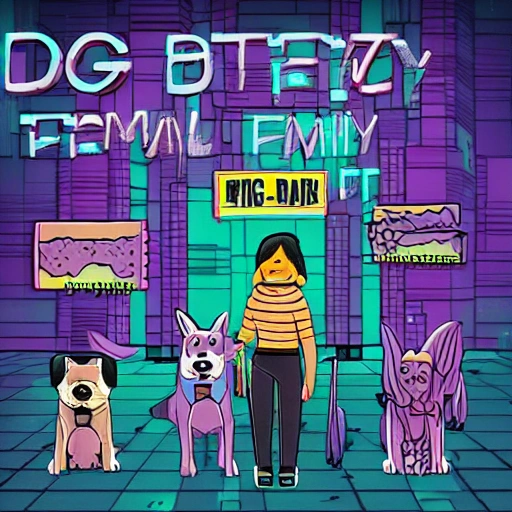 Dog Family Big Soap cyberpunk