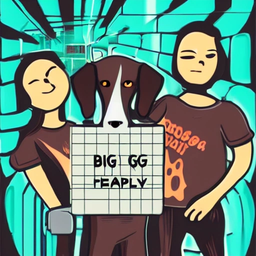 Dog Family Big Soap cyberpunk