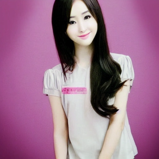 a girl look like yang mi.