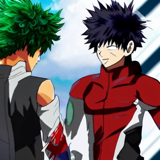 deku con shoto
